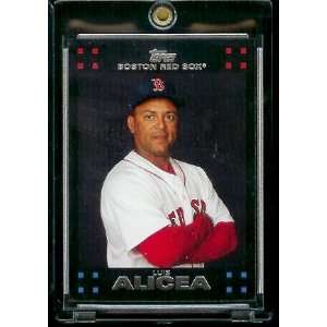   Luis Alicea   1st Base Coach   RED SOX   MLB Trading Card   In