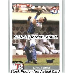  2004 Topps Total Silver Parallel #431 Einar Diaz   Texas 