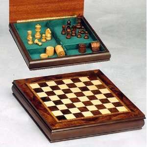  Giglio Italian Wooden Chess Set 1.2 Square in Matte