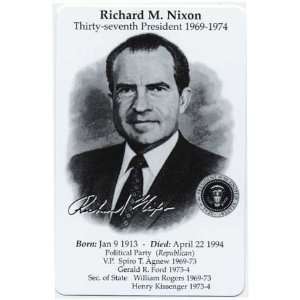   Nixon Thirty Seventh President (1969 1974) JUMBO 