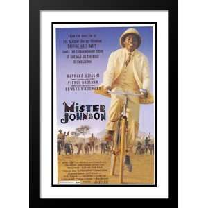 Mister Johnson 32x45 Framed and Double Matted Movie Poster   Style A 