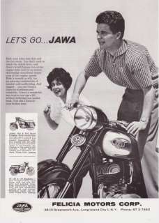 64 Jawa 250/350 Road Cruiser Motorcycle Photo print ad  