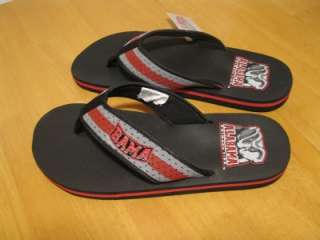 Mens Alabama Crimson Tide Collegiate Thong Sandals  