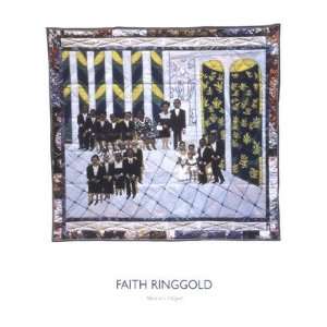 Matisses Chapel by Faith Ringgold   28 1/2 x 22 1/2 