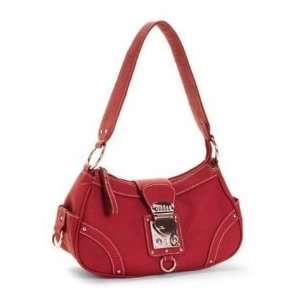  GUESS Portofino Top Zip Bag (Red): Everything Else