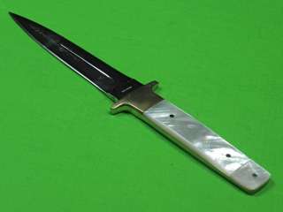RARE Seki Japan Japanese AL MAR Big Fighting Mother of Pearl Knife 