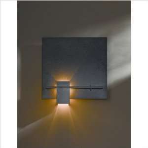  12.9 One Light Wall Sconce Finish Black, Shade Color White Art