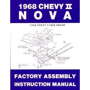    1968 CHEVROLET CHEVY II NOVA Assembly Manual Book: Automotive