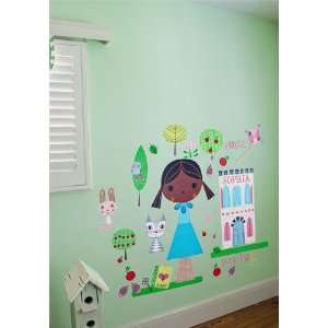  Paper Doll Annika Peel & Place Wall Stickers Baby
