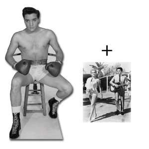  *FAN PACK*   ELVIS AS BOXER FROM KID GALAHAD   LIFESIZE 