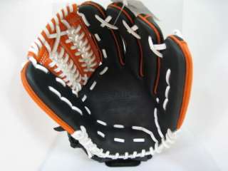 SSK The Pro 12 Baseball Glove Black Orange RHT 151C  
