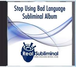 STOP USING BAD LANGUAGE CURSE WORDS SUBLIMINAL NLP CD  