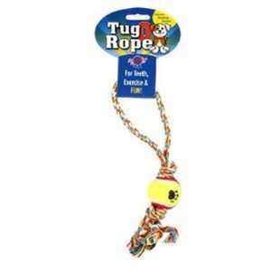  Tug O Rope Mini Rope Fetch Tennis Ball 10