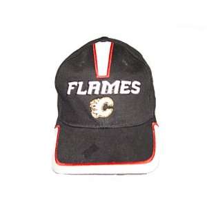  Calgary flames nhl hockey cap hat   one size fit   cotton 