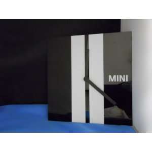  MINI Cooper Racing Stripes Wall Clock: Automotive