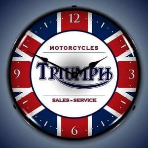 Triumph Motorcycles Lighted Wall Clock