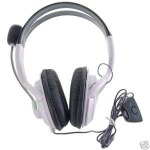 Headset With Microphone and Volume Control For Xbox 360  