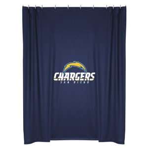  NFL San Diego Chargers Locker Room Shower Curtain