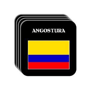  Colombia   ANGOSTURA Set of 4 Mini Mousepad Coasters 