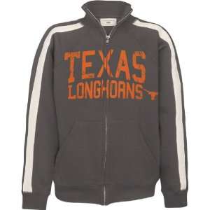    Texas Longhorns Youth Charcoal Track Jacket