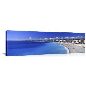  Mediterranean Sea French Riviera Nice France (48 in x 16 
