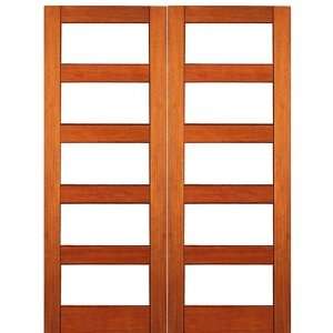   Mahogany Double Door with Innovative design and Dual Clear Low E Glass