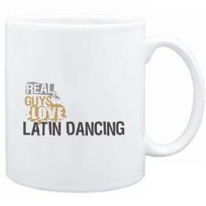   Mug White  Real guys love Latin Dancing  Sports: Sports & Outdoors