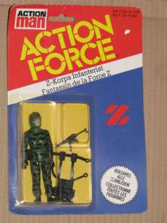 Palitoy 80s Action Force/Gi joe/G.i.joe Z FORCE INFANTRY TROOPER 