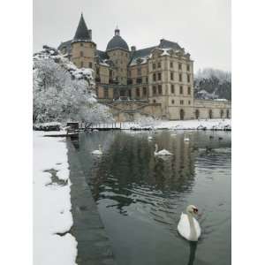  Chateau de Vizille Park, Swan Lake, Vizille, Isere, French 
