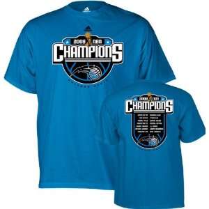    Orlando Magic 2009 NBA Champions Roster T Shirt