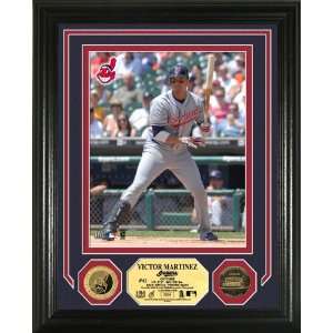  Victor Martinez 24KT Gold Coin Photo Mint Sports 