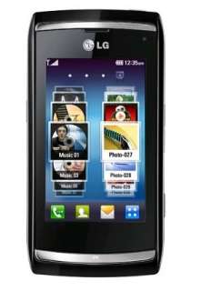 NEW LG GC900 VIEWTY BLACK PHONE 3G TOUCH SCREEN 8MP MP3 WIFI + FREE 