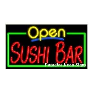 Open Sushi Bar Neon Sign