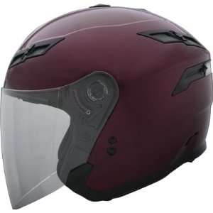    GMAX GM67 Open Face Helmet Wine Red XL   72 4846X Automotive