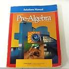 pre algebra books  