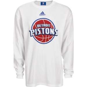  Detroit Pistons Youth adidas Long Sleeve Waffle Tee 