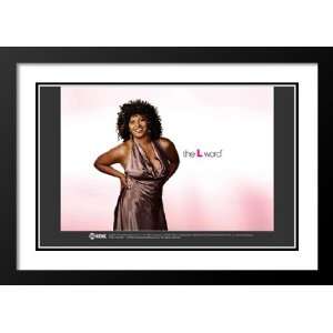 The L Word 20x26 Framed and Double Matted TV Poster   Style H   2004