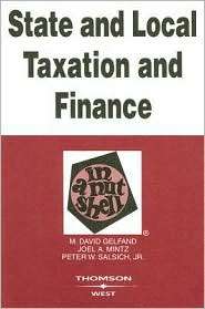 Gelfand, Mintz and Salsichs State and Local Taxation and Finance in a 