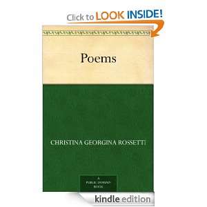 Poems Christina Georgina Rossetti  Kindle Store