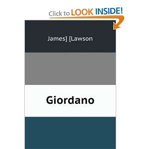  Giordano James] [Lawson Books