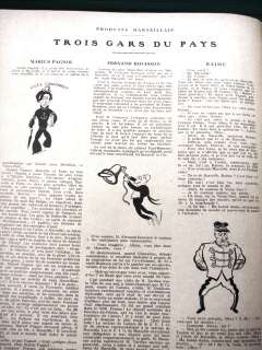 Marseille France 1933 Le Rire French Magazine  