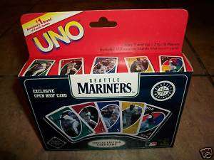 SEATTLE MARINERS  UNO CARD GAME (NEW) SPECIAL EDITION  