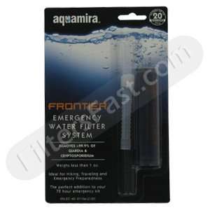  Aquamira Frontier Emergency Water Filter System Sports 