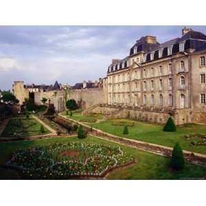 Chateau and Gardens at Vannes, Vannes, Brittany, France Photographic 