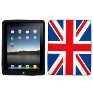  Union Jack British Flag Silicone 3D Case / Skin / Cover for Apple 