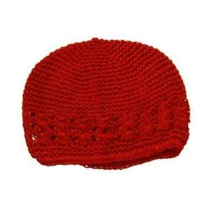  Red Little Girl Kufi Hat