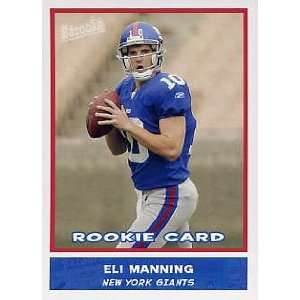 2004 Bazooka # 200 Eli Manning (RC) New York Giants   Rookie Football 