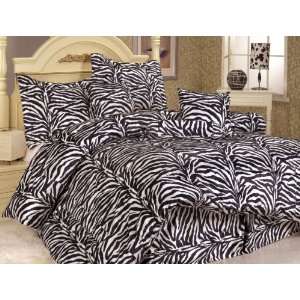  11 Piece King Zebra Animal Kingdom(1000TC Egyptian cotton 