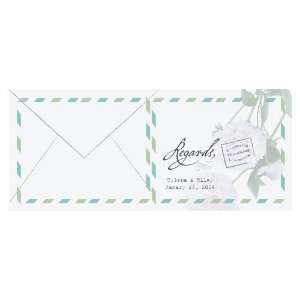  Lamour Peony Garden Post Note Card with Fold Office 