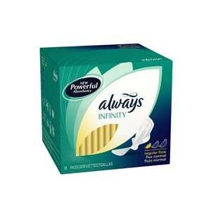 Always Infinity Regular Flow Protection Pads with Revolutionary Wings 
